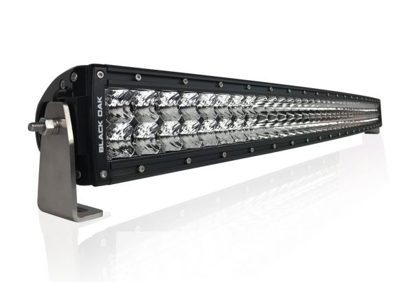 black oak 40 inch curved double row led light bar